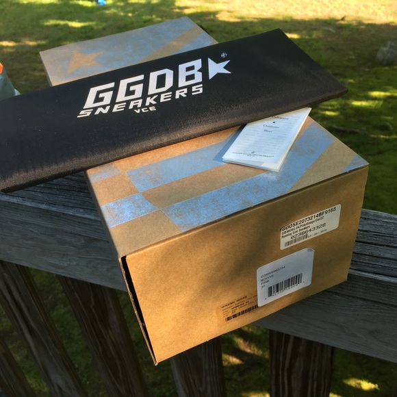 Golden Goose Running Sole Sneaker Pink/Orange NIB - Picture 7 of 10